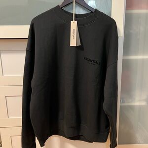 Essentials Black Men's Sweater
